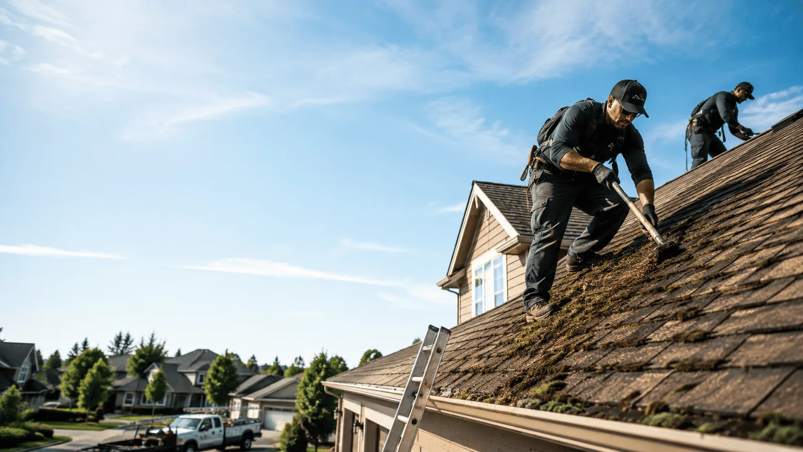 Roof Moss Removal in Grawn, MI near me